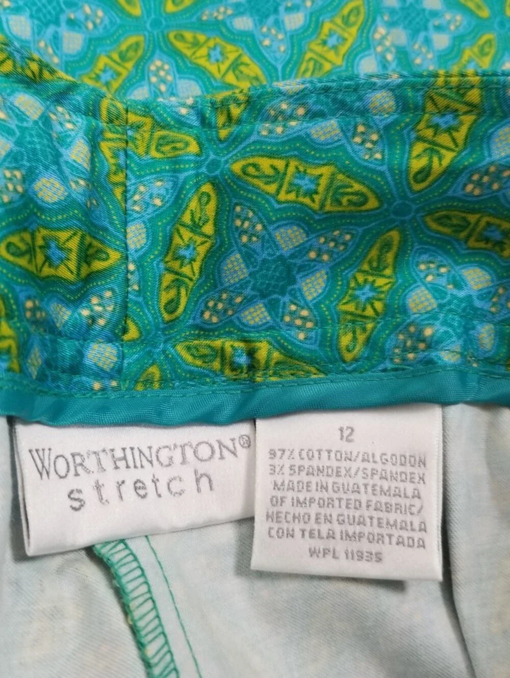 Worthington Cropped Pants Size 12 Waist 31 NWT